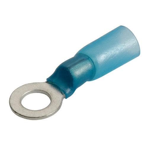 H/Shrink Ring Terminal Blue 5mm Pk20 - Narva