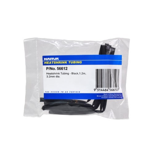 Black Heatshrink - 3.2mm X 1.2m