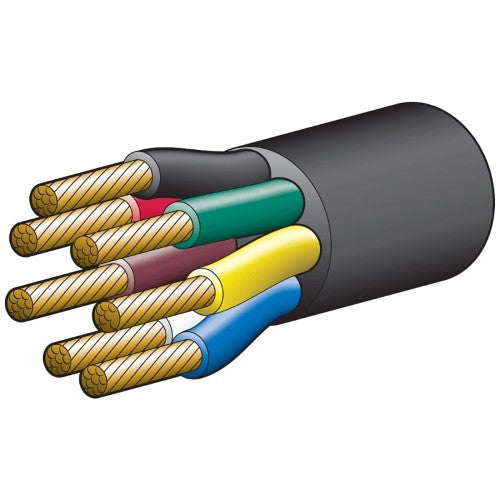 Narva - Cable 7 Core 25 Amp 4mm 100m
