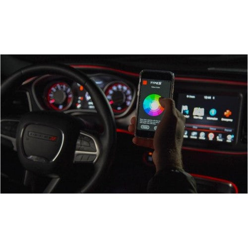 TYPE S - 72IN MULTICOLOUR LED INTERIOR TRIM LIGHTING EXTENSION STRIP