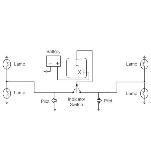 Narva - Flasher Elec 12v 2 Pin Led