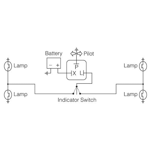Narva - Flasher Elec 24v 3 Pin Led