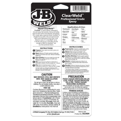 Clearweld Professional Size 8 Oz
