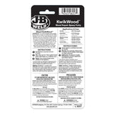 Kwikwood Epoxy Putty Stick - JB Weld