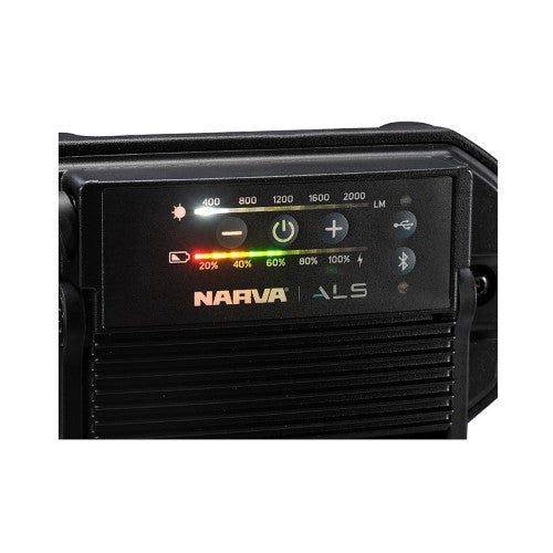 2000 Lumen Rechargeable Led Audio Light