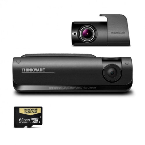 4G LTE CONNECTED FULL HD DUAL DASH CAM KIT - 64GB