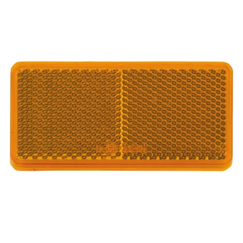 REFLECTOR AMBER 94X44mm PK50