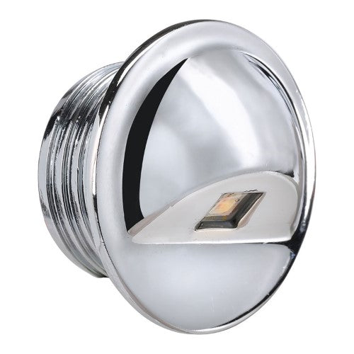 12/24V CHROME STEP LIGHT COOL WHITE