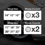 TYPE S - BLUE SELF ADHESIVE RIM ACCENT TRIM