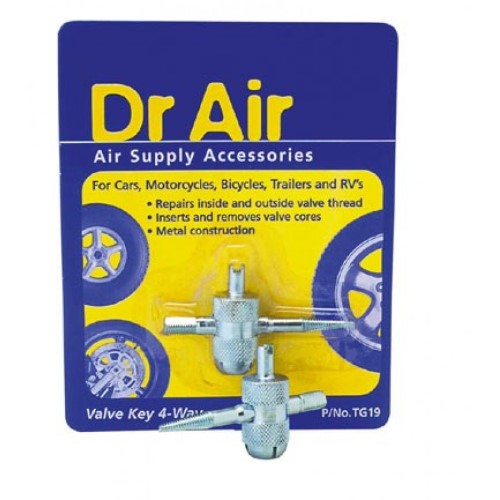 Tyre Valve Tool 4-Way -DR AIR