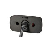 9-33V MDL63 LED FRONT MARKER INDICATOR AMBER 0.5M BLACK BASE