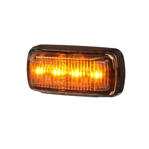 9-33V MDL63 LED FRONT MARKER INDICATOR AMBER 0.5M BLACK BASE