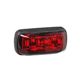 9-33V MDL64 LED REAR END OUTLINE MARKER RED 0.5M BLACK BASE