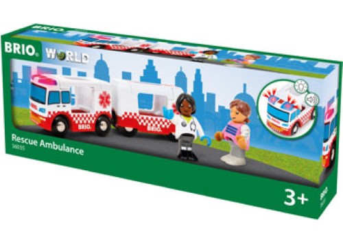 BRIO - Rescue Ambulance 4 pieces