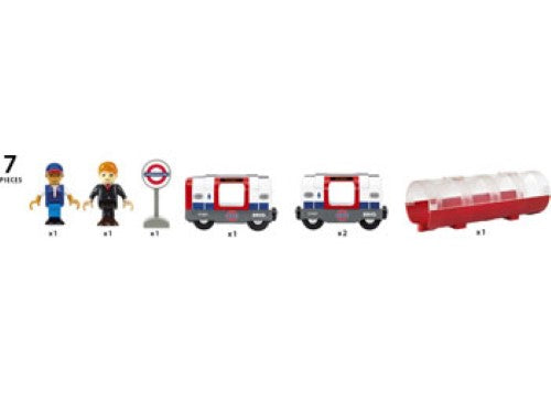 BRIO - London Underground Train 7 pieces