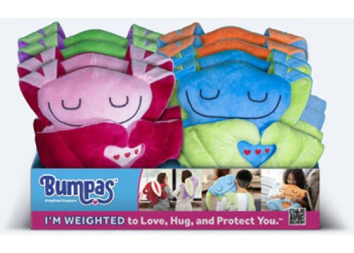 Bumpas - Assort 35cm Weighted Plush Charact CDU8