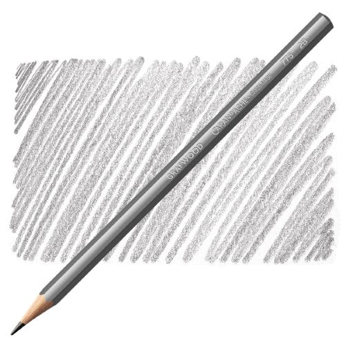 Caran d'Ache Grafwood Artist Graphite Pencils 2B  (Set of 3)