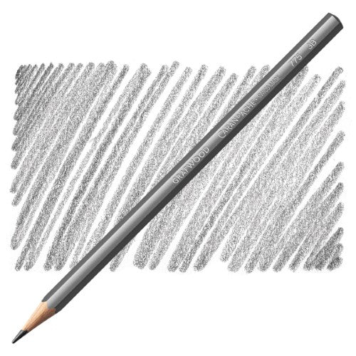 Caran d'Ache Grafwood Artist Graphite Pencils 3B  (Set of 3)