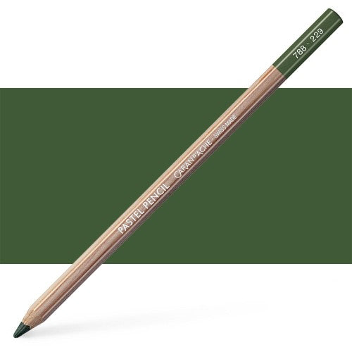Caran d'Ache Pastel Pencils LEMON YELLOW  (Set of 3)