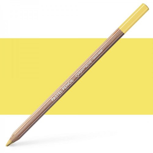 Caran d'Ache Pastel Pencils LT LEMON YELLOW  (Set of 3)