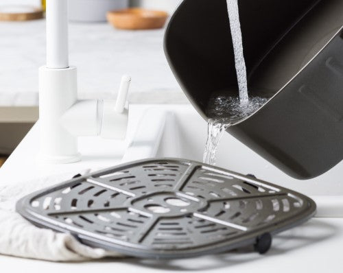 Bistro Smokey Blue & Green Airfryer Crisping Tray - GreenPan