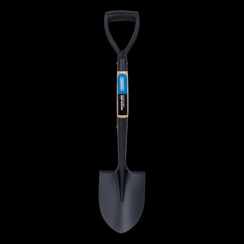DRAPER Round Point Mini Shovel with Wooden YD-Handle