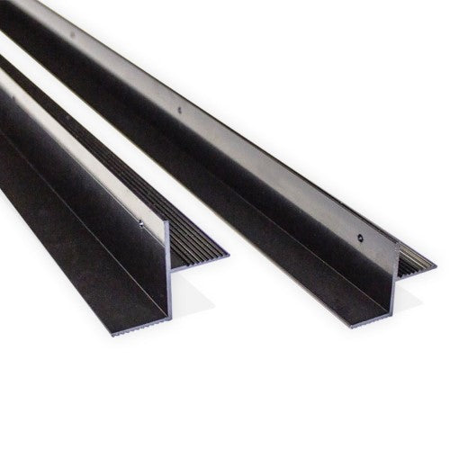 BLACK EZY RAILS LARGE TWIN SOLAR PANEL