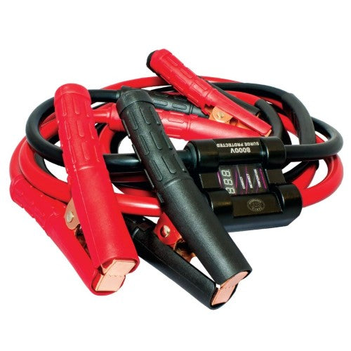 8000V 750A 3M INTELLIGENT JUMPER LEAD WITH ANTI-SURGE DEVICE