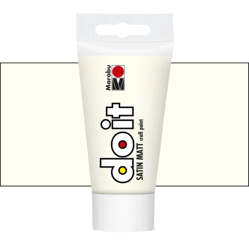 Marabu Do It 75ml Craft Paints 070 White