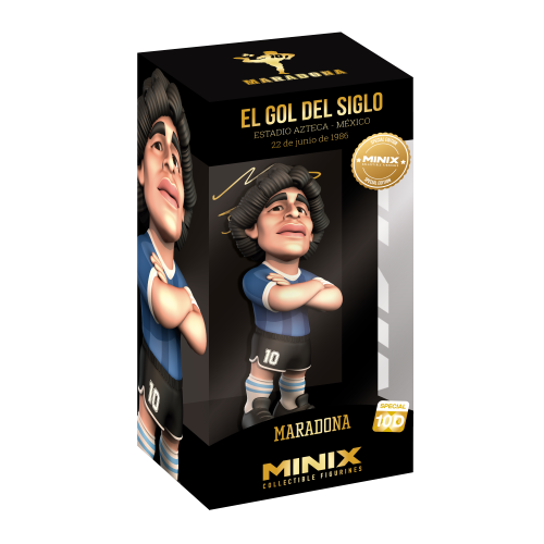 MINIX  Collectible Figurine - MARADONA (CENTURY GOLD)