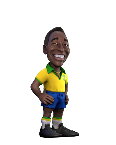 MINIX  Collectible Figurine - PELE BRAZIL 1ST KIT