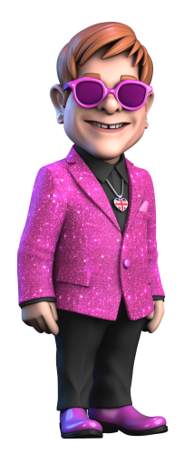 MINIX  Collectible Figurine - ELTON JOHN