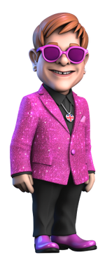 MINIX  Collectible Figurine - ELTON JOHN