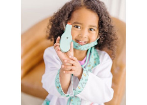 Melissa & Doug - Doctor Role Play Costume Set - Pack of 3
