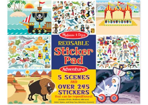 Melissa & Doug - Reusable Sticker Pad - Adventure