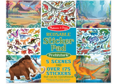 Melissa & Doug - Reusable Sticker Pad - Prehistoric