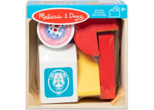 Melissa & Doug - Wooden Food Groups Play Set - Dairy