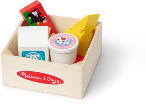 Melissa & Doug - Wooden Food Groups Play Set - Dairy