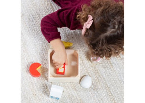 Melissa & Doug - Wooden Food Groups Play Set - Dairy