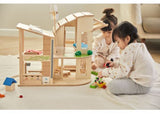 PlanToys Green Dollhouse with Furniture