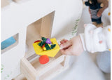 PlanToys Green Dollhouse with Furniture