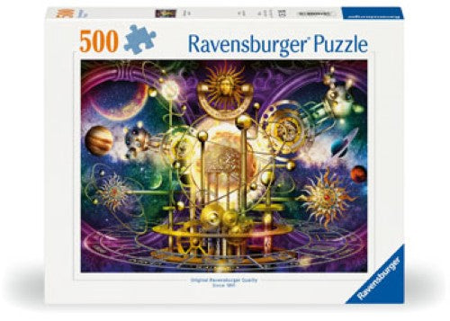 Puzzle - Ravensburger- Golden Solar System Puzzle 500p