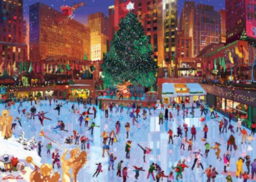Puzzle - Ravensburger- Rockefeller Center Joy 1000p
