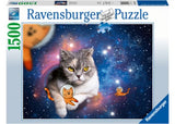 Puzzle - Ravensburger- Cats in Outer Space 1500p