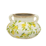 Decorative - Lemon & Leaves Planter