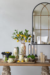Decorative - Lemon & Leaves Vase - 22cm
