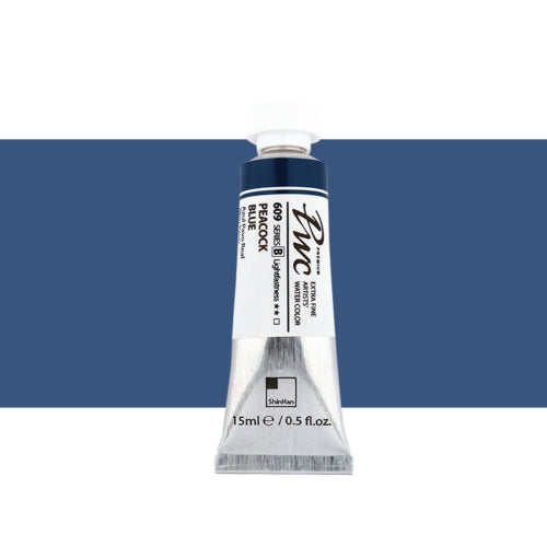 ShinHan PWC Extra Fine 15ml Watercolour Paint PEACOCK BLUE