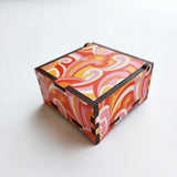 Trinket Box - Retro Koru (8 x 8cm)