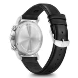 Watch - WENGER Urban Classic Chrono 42mm White Dial Black Leather