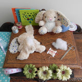 Toy Tin Set - Apples To Pears Gift In A Tin Sew Me Up Floral Bunny (2 Sets)